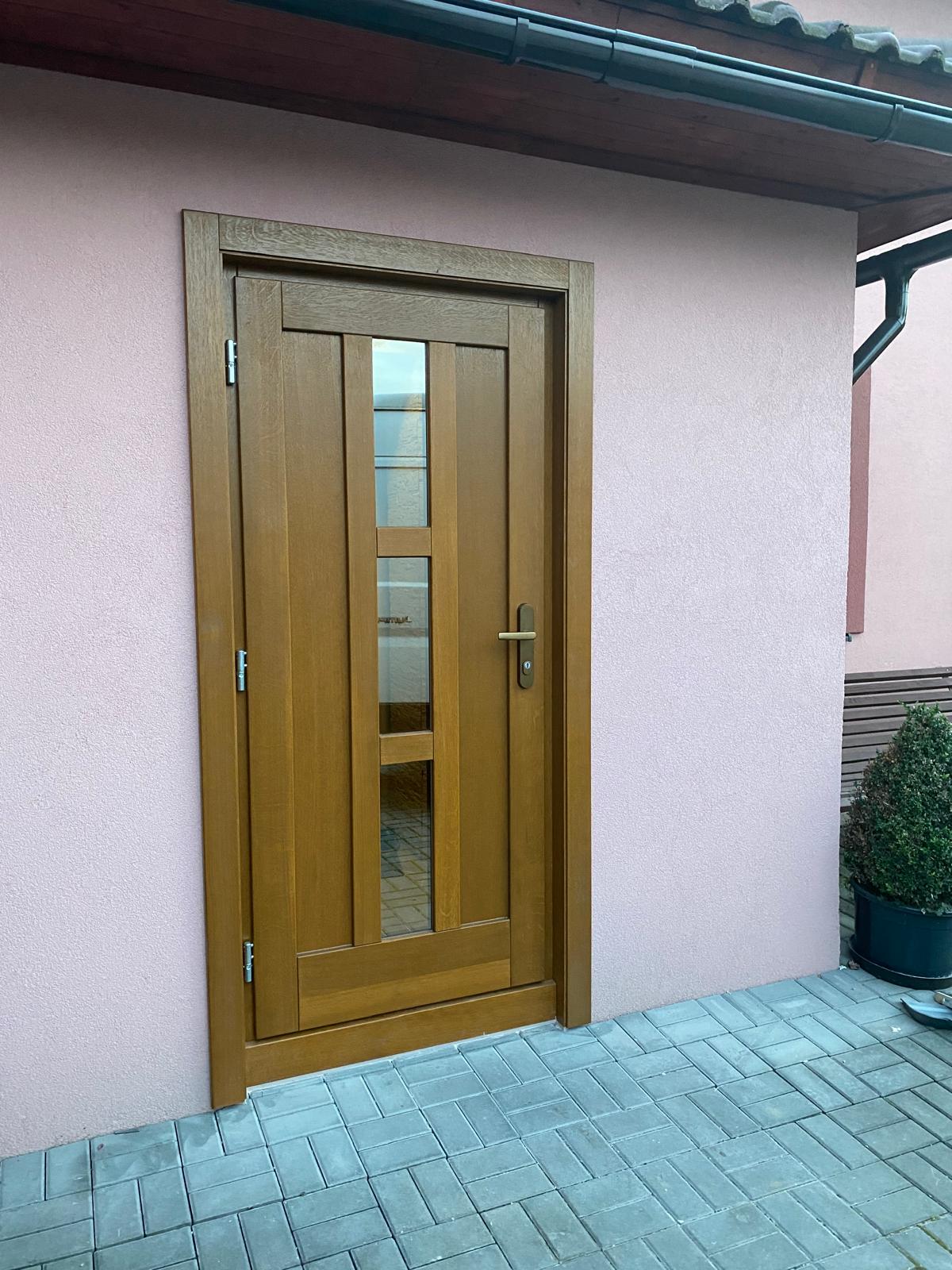 Detail interiérových dveří – realizace 1